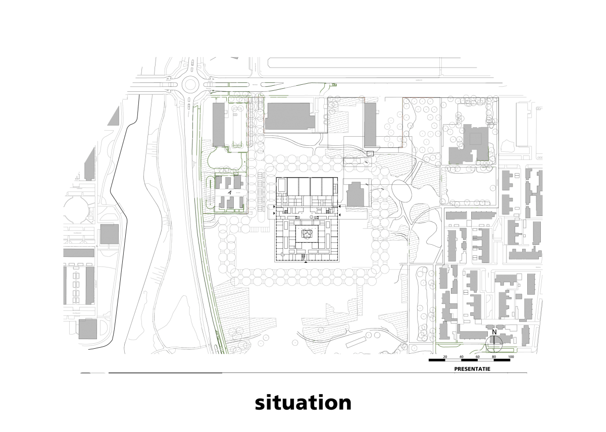 Marlies Rohmer, Heliomare, revalidatiekliniek, voortgezet onderwijs, basisonderwijs, sport, zwembad, metselwerk, patroon, zorg, flexibel gebouw